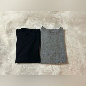 2 Boys cat and jack black gray t shirt size large